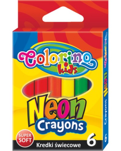 Пастели Colorino Kids Neon Пастели Colorino Kids Neon - 6 цвята -