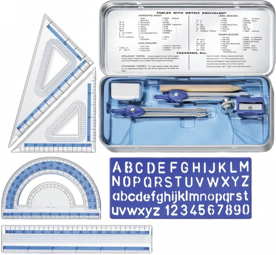 �������� ����������� Staedtler Math Set - 10 ����� � ������� ����� - 
