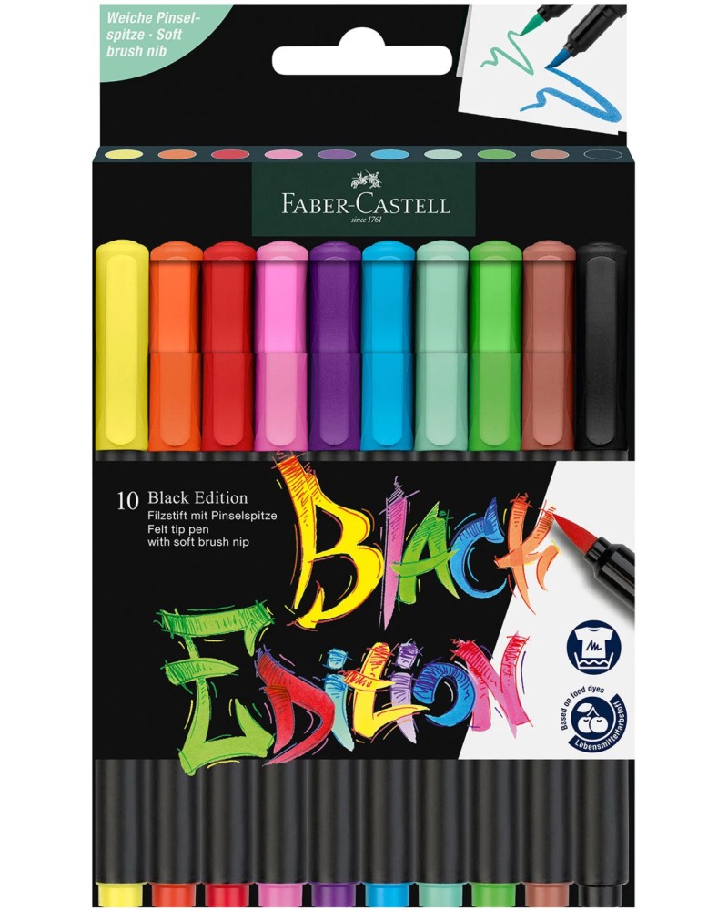      Faber-Castell - 10  20    Black Edition - 