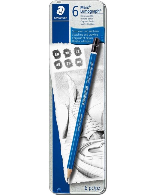   Staedtler Mars Lumograph - 6     - 