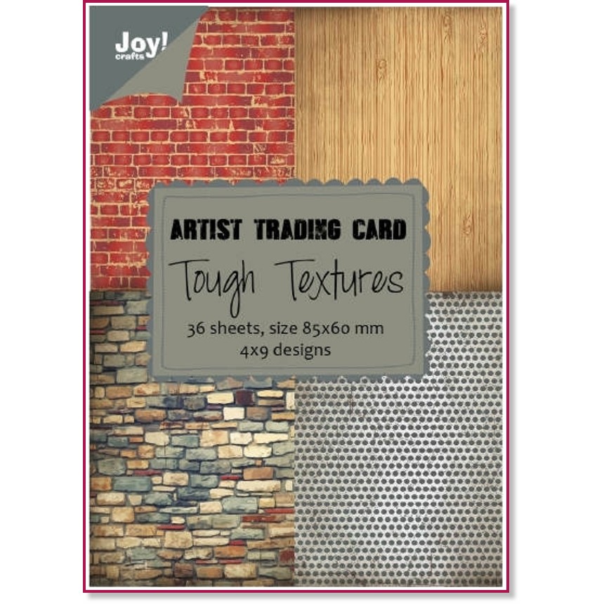    Joy Crafts - Tough Textures - 36 , 8.5 x 6 cm - 