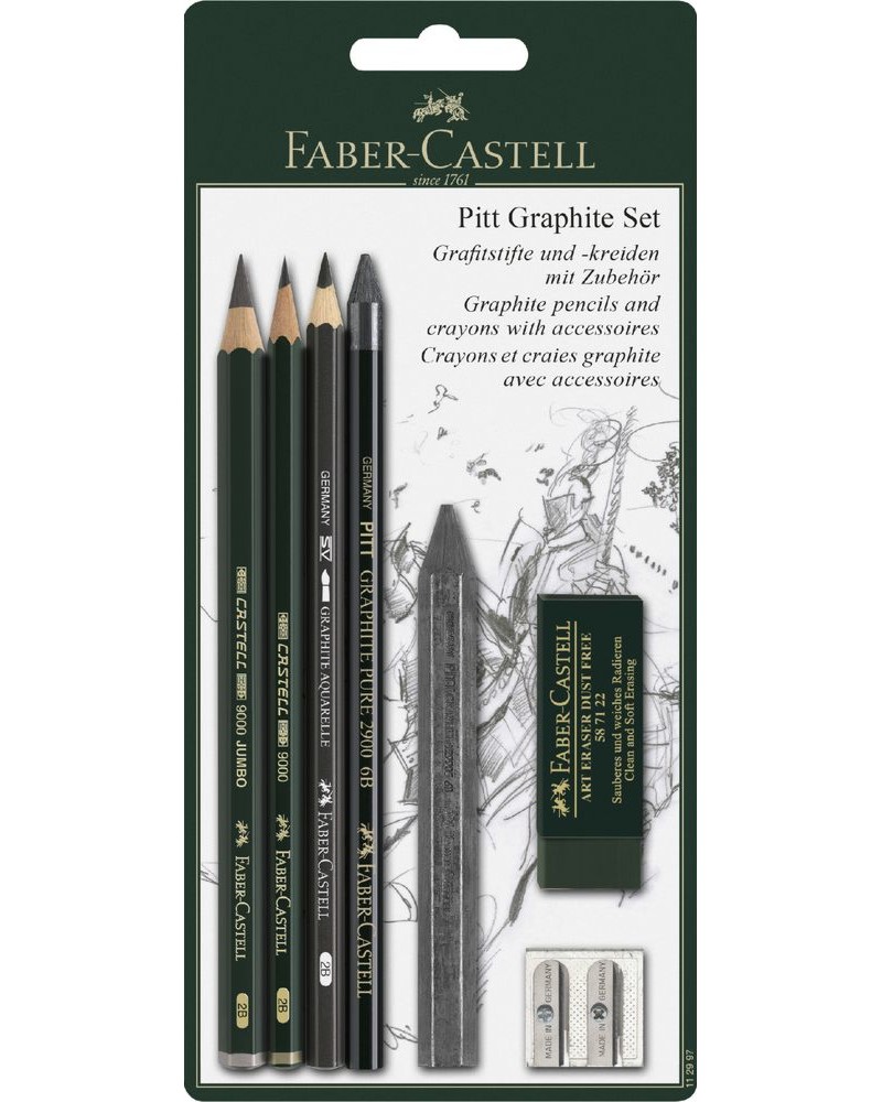   Faber-Castell Pitt Graphite Set - 7  - 