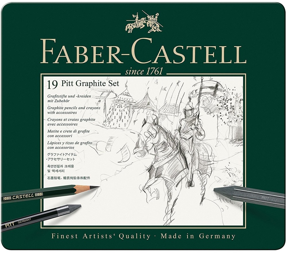   Faber-Castell Pitt Graphite Set - 19     - 