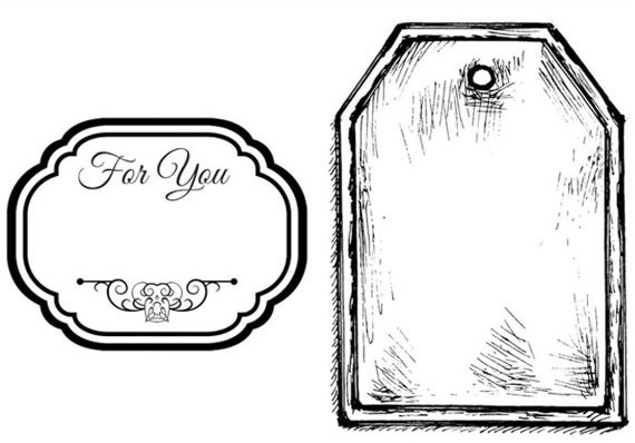 ������ ������ Stamperia - ������� - 7 x 11 cm - �����