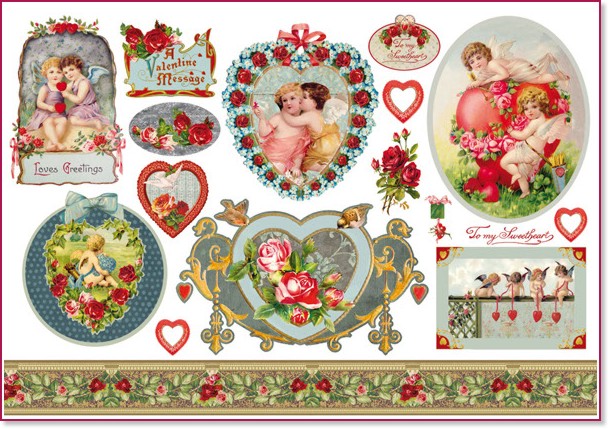 ��������� ������ Stamperia - ����� � ������ - 50 x 35 cm - 