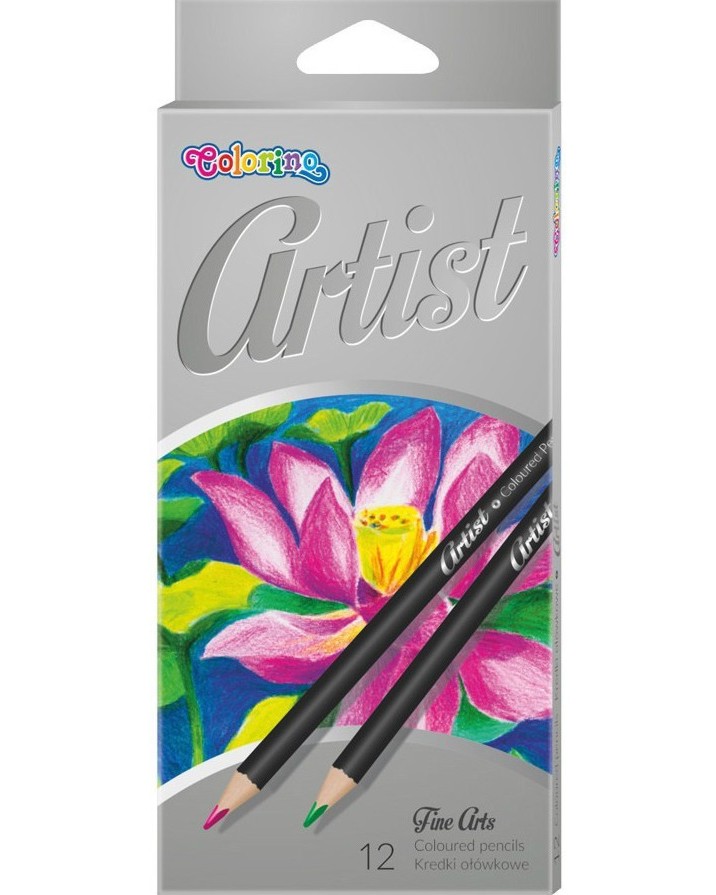 Цветни моливи Colorino Kids Цветни моливи Colorino Kids - 12 или 24 цвята от серията Artist -