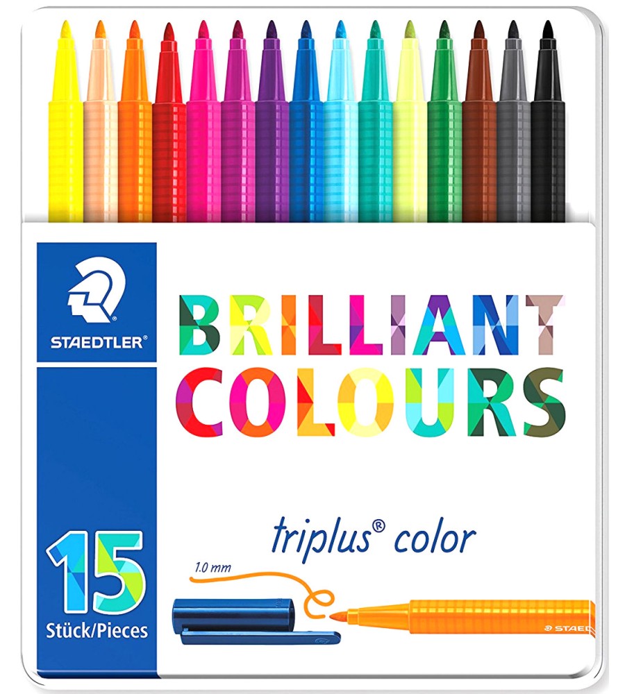  Staedtler Brilliant Colours 323 - 15  30     - 