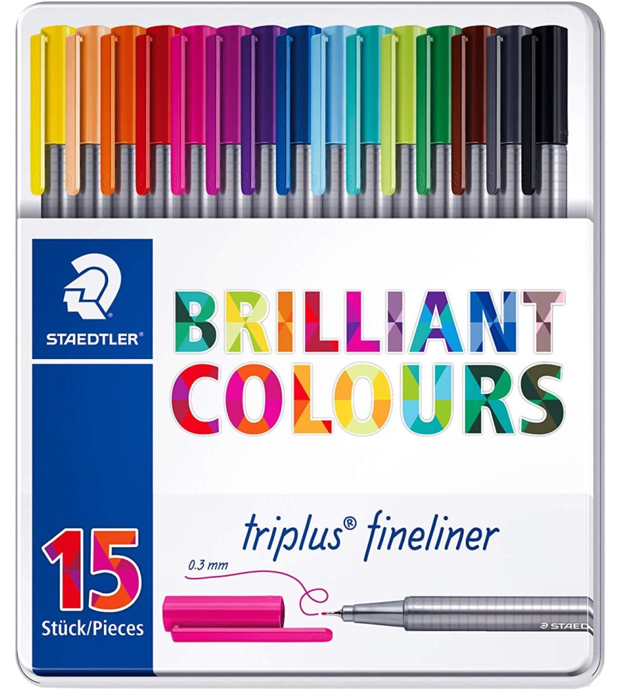  Staedtler Triplus 334 - 15  30     - 