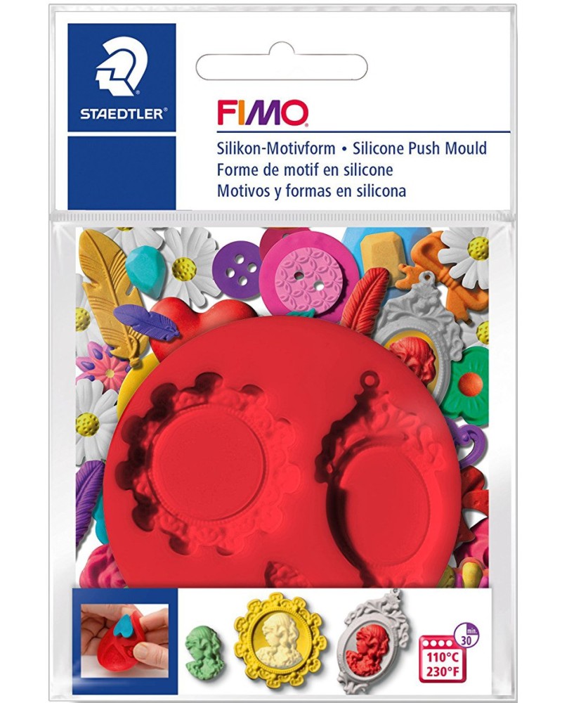 ���������� �������� �� ����� Fimo Cameo - 