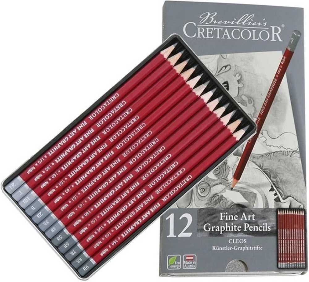 �������� ������ Cretacolor Cleos - 12 ��� 24 ���� � ������� ����� - 