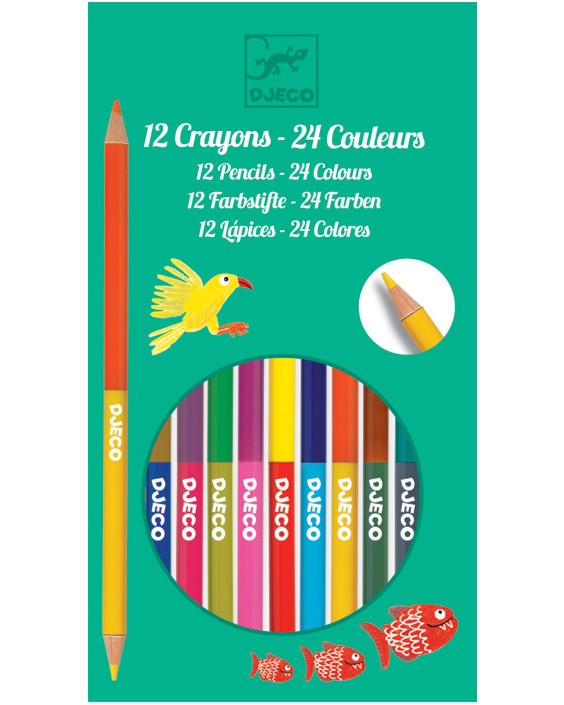 ���������� ������ ������ Djeco - 12 ���� � 24 ����� - 