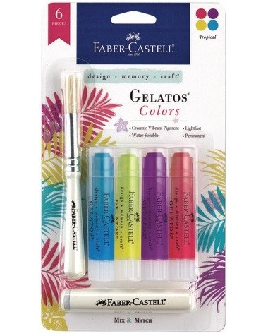   Faber-Castell Mix & Match Tropical - 4          Gelatos - 