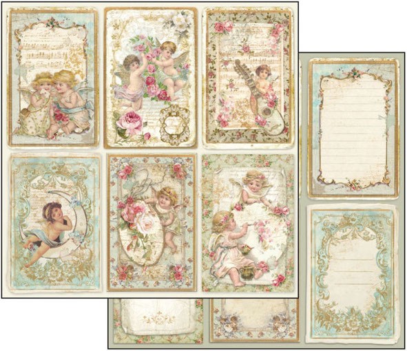 ������ �� ����������� Stamperia - ������ - 30.5 x 30.5 cm - 