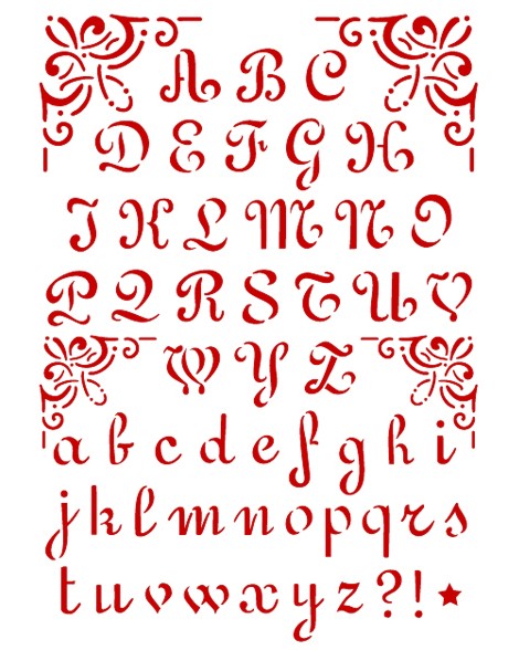  Stamperia -   - 21 x 29.7 cm - 