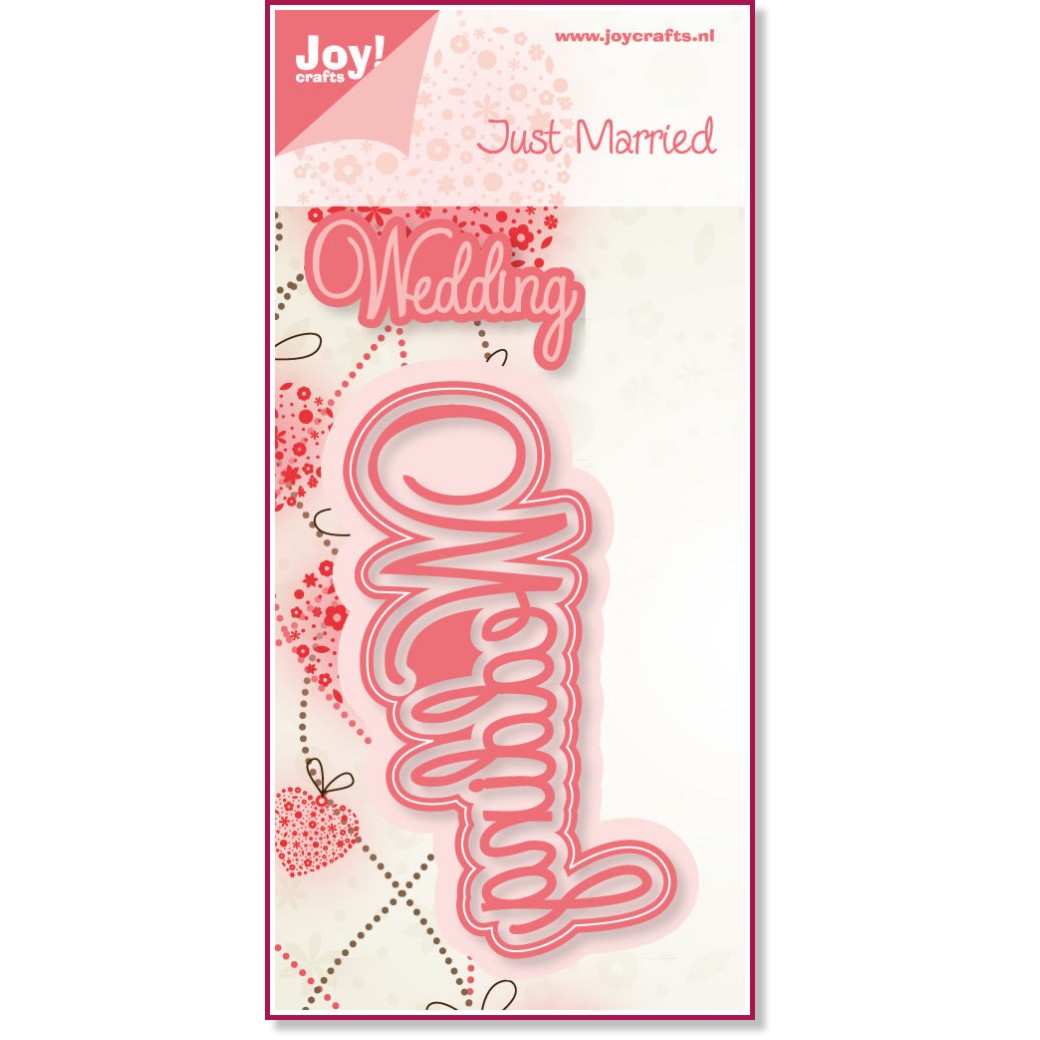 Щанца за машина за изрязване Joy Crafts Wedding Щанца за машина за изрязване Joy Crafts Wedding - 4.8 x 9 cm -