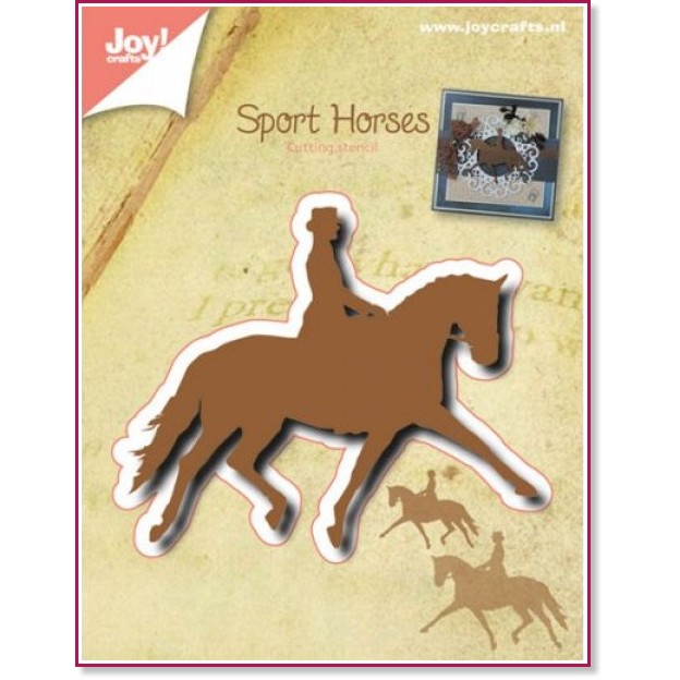 ����� �� ������ �� ��������� Joy Crafts - ����� � ��� - 7 x 8.5 cm - 