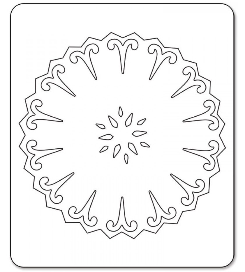      Sizzix -  - 11.4 / 13.3 / 0.3 cm - 