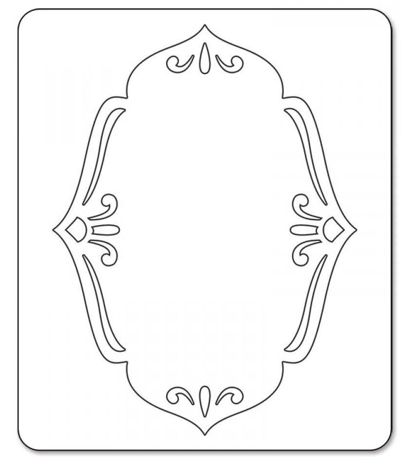        Sizzix -  - 11.4 / 13.3 / 0.3 cm - 