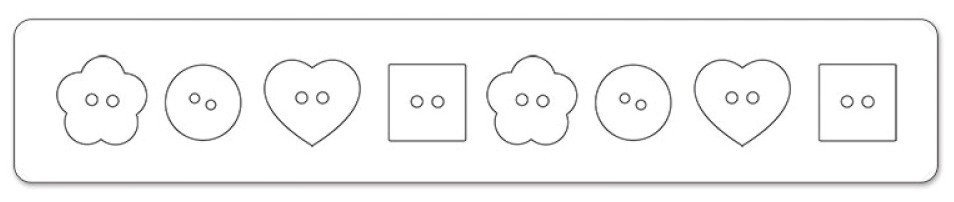      Sizzix -  - 6 / 32 / 0.3 cm - 