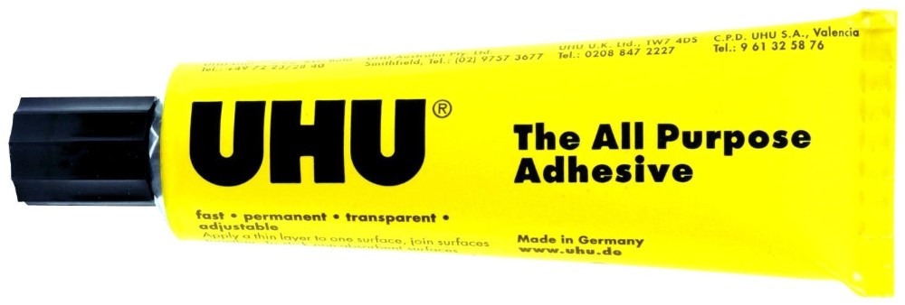 Универсално лепило UHU Универсално лепило UHU - 20 ml -