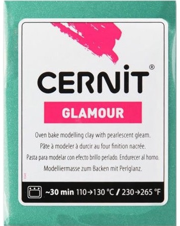Полимерна глина с перлен ефект Cernit Glamour Полимерна глина с перлен ефект Cernit Glamour - 56 g -