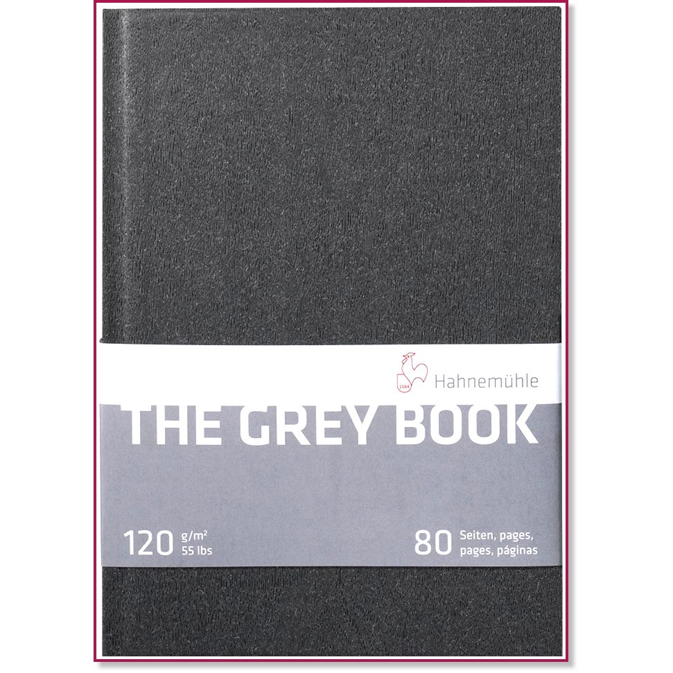    Hahnemuhle The Grey Book - 40 , 120 g/m<sup>2</sup> - 