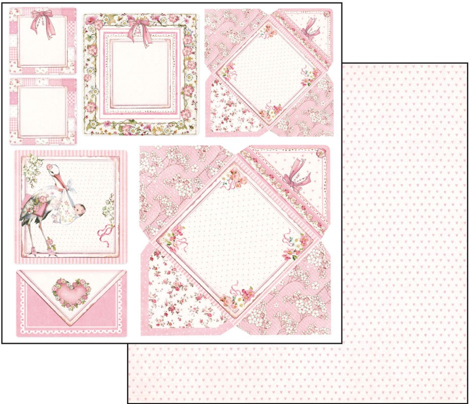 ������ �� ����������� Stamperia - �������� �� ��������� - 30.5 x 30.5 cm - 