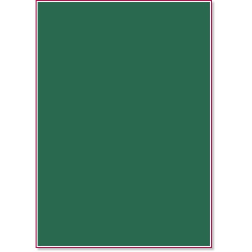 Тишу Heyda - Тъмно зелен - 5 листа с размери 50 x 70 cm - 
