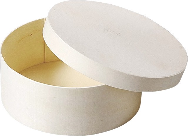 Кръгла кутийка от фурнир KPC Кръгла кутийка от фурнир KPC - ∅ 8 cm -