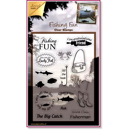   Joy Crafts - Fishing Fun - 14.7 x 10.5 cm - 