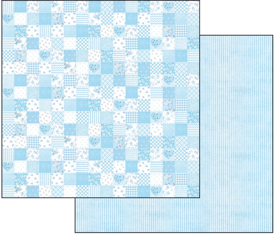 ������ �� ����������� Stamperia - ����� ���� - 30.5 x 30.5 cm - 