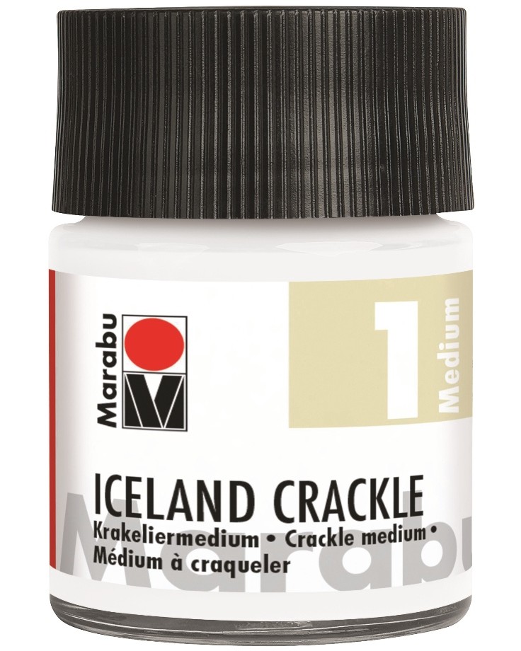    Marabu Iceland Crackle Step 1 - 50 ml - 