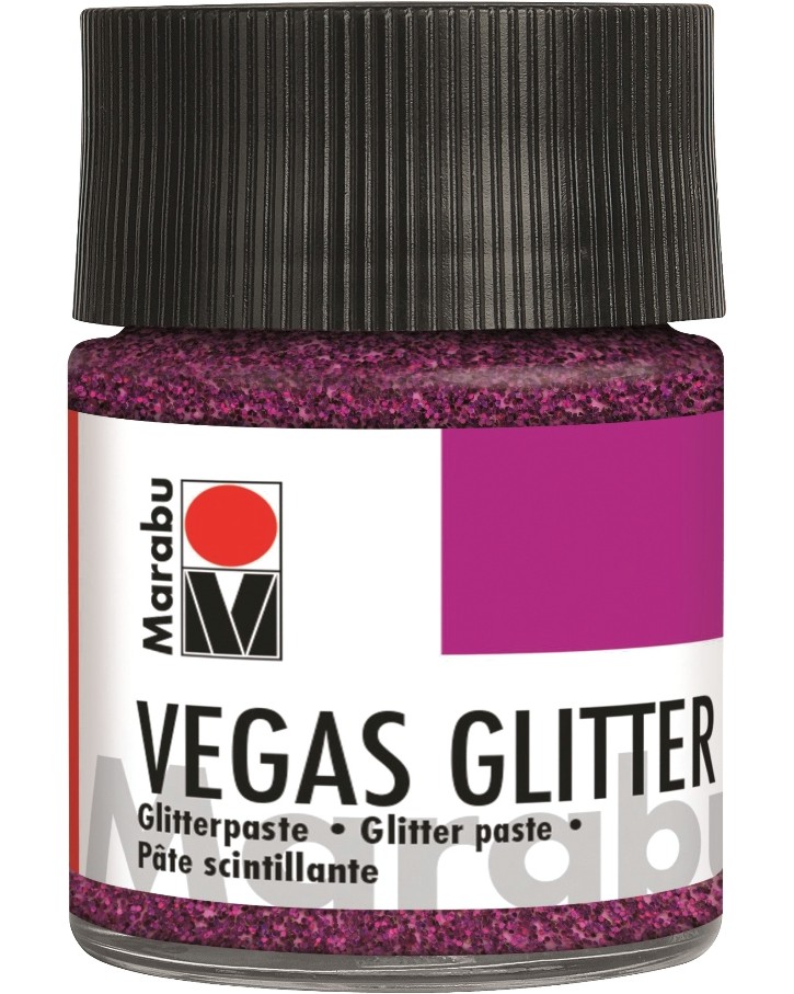    3D   Marabu Vegas Glitter - 50 ml - 