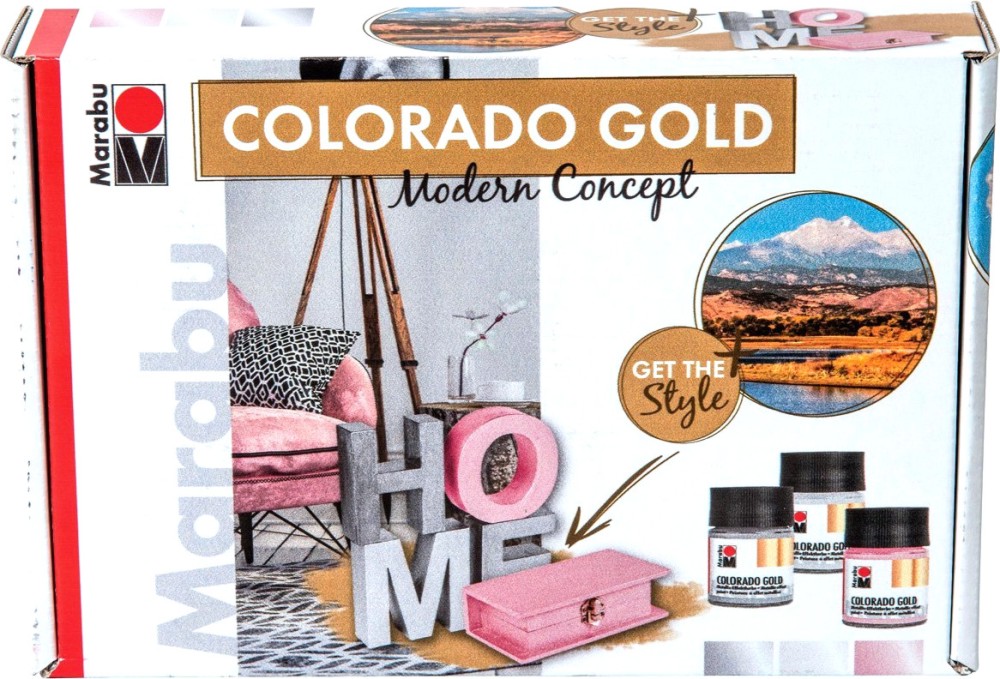     Marabu Modern Concept - 3  x 50 ml     Colorado Gold - 