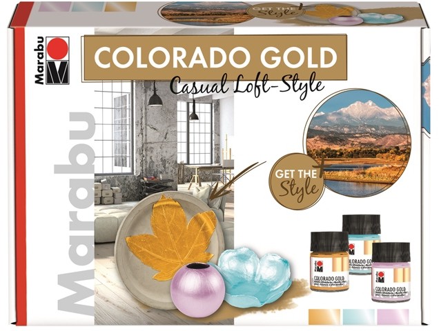     Marabu Casual Loft-Style - 3  x 50 ml     Colorado Gold - 