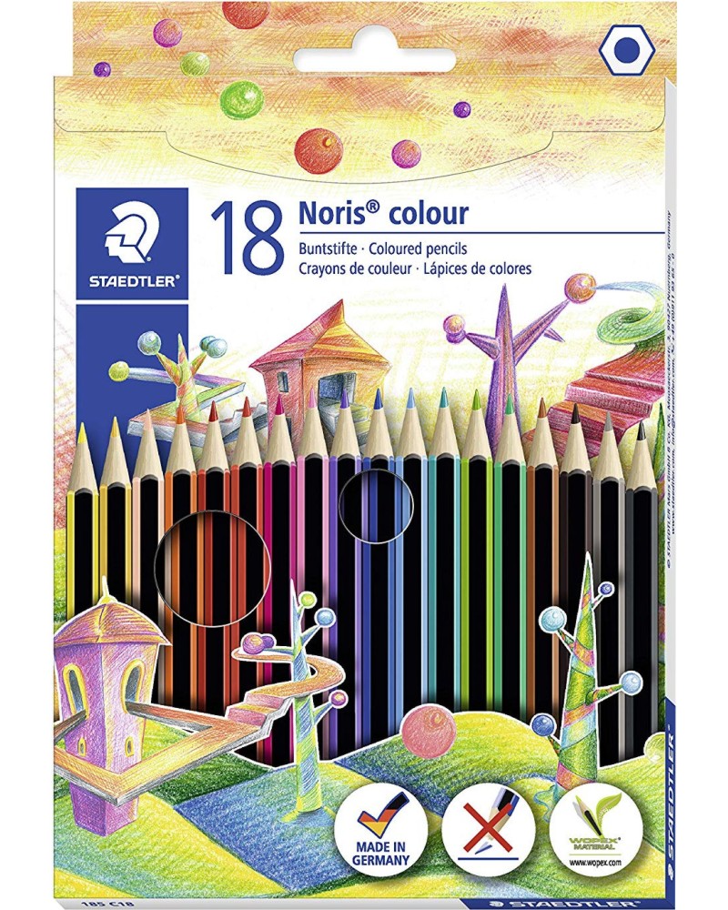 ������ ������ Staedtler Noris Colour - 18 ��� 36 ����� - 