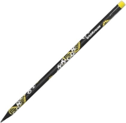 Графитен молив HB Erich Krause Графитен молив HB Erich Krause - С гумичка от серията Sport DNA -