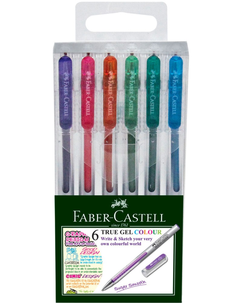 Faber-Castell True Gel 2426 - 6  - 