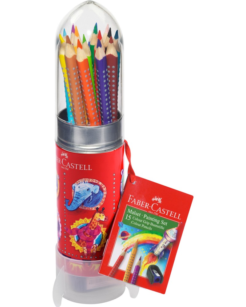 ������ ������ Faber-Castell - 15 ����� � �������� � ������� ����� - 