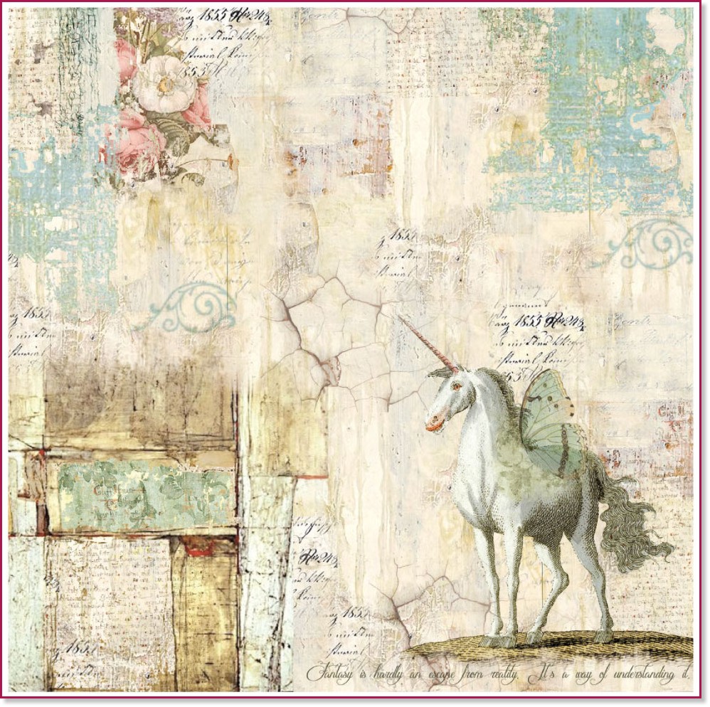 ��������� ������ Stamperia - ������� - 50 x 35 cm - 