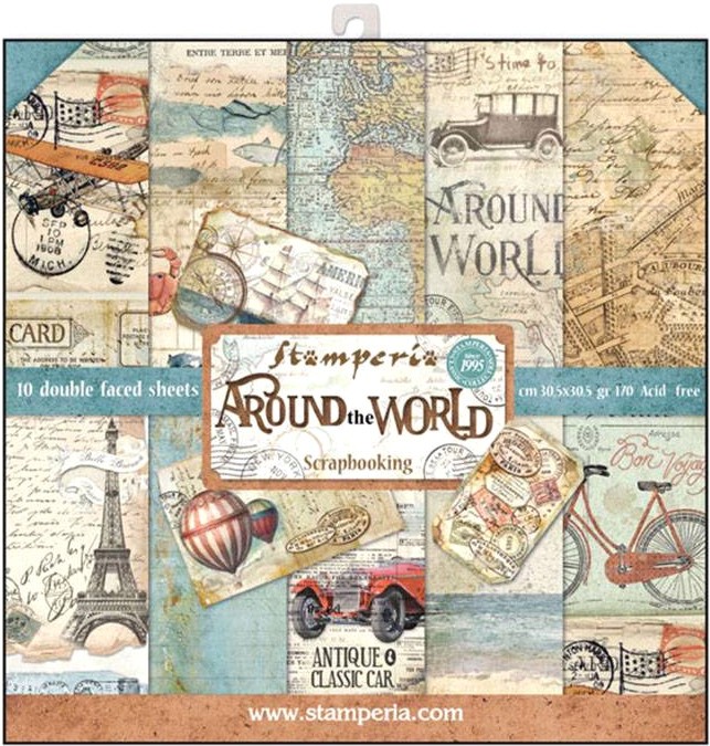    Stamperia - Around The World - 10  - 