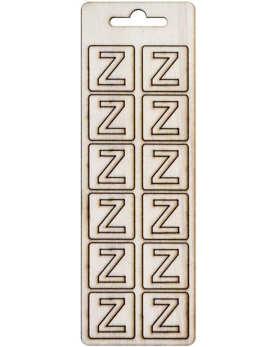 ����� Z �� �������� ���������� - 12 ���� � ������ 2 cm - 