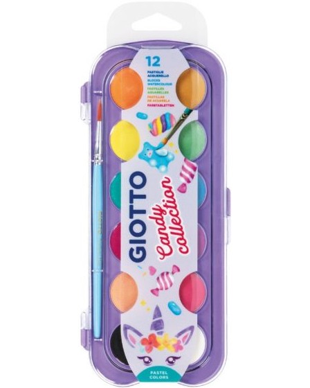 ��������� ��� Giotto - 12 ����� � ����� �� ������� Candy Collection - ���