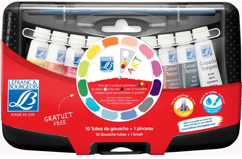 �������� ��� Lefranc & Bourgeois College Box - 10 ����� � 10 ml � ����� - 