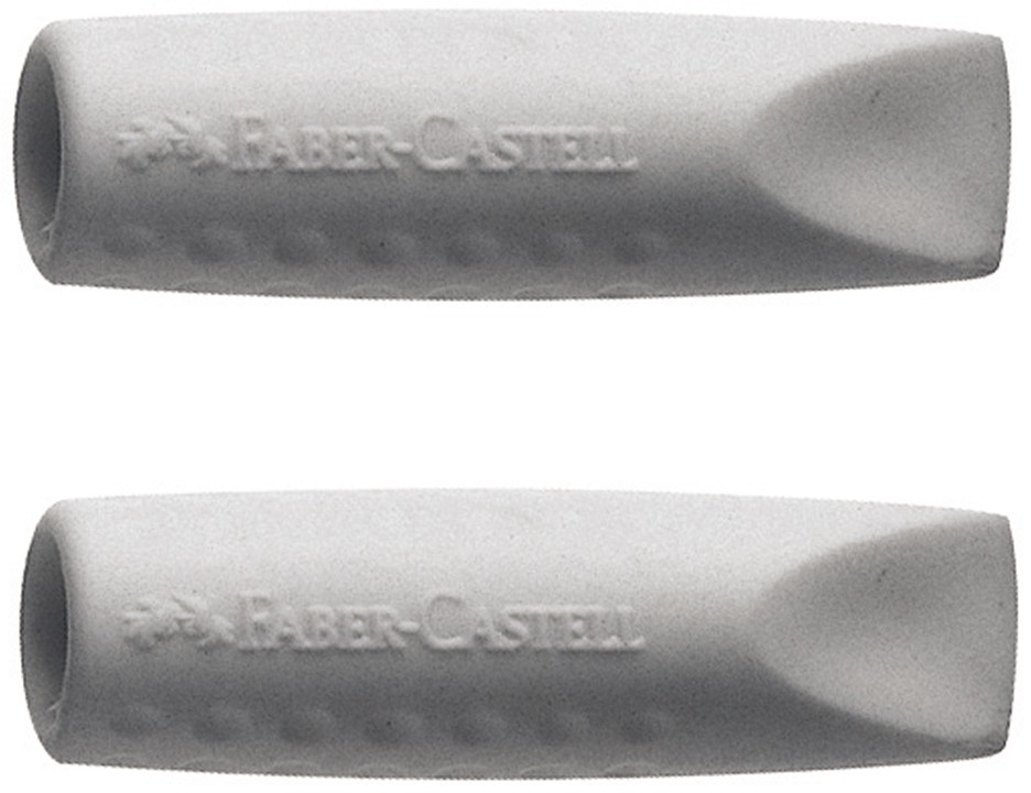 Гуми-капачки за молив Faber-Castell Grip 2001 Гуми-капачки за молив Faber-Castell Grip 2001 - 2 броя -