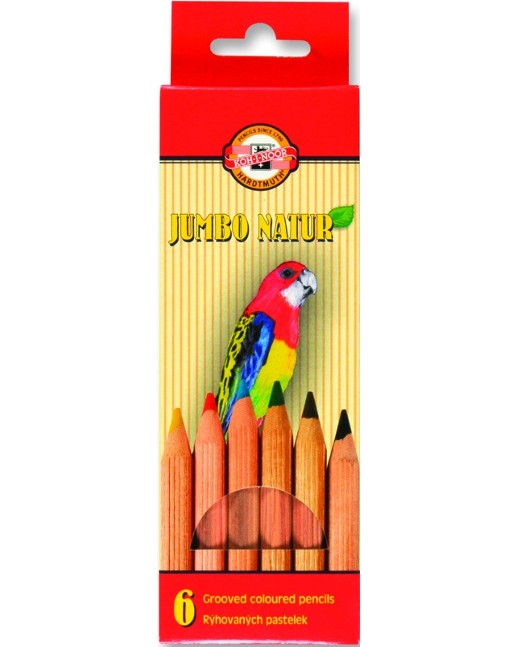 ������ ������ Koh-I-Noor Jumbo Natur - 6 ��� 18 ����� - 