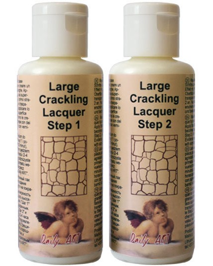 �������� �������� �� ��� Daily Art Large Crakling Lacquer - ������ 1 � 2 - 