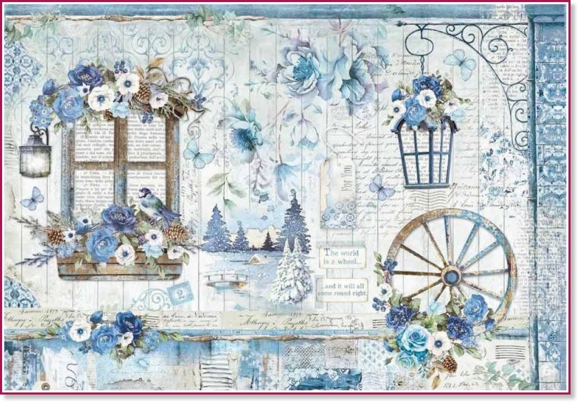 ��������� ������ Stamperia - ���� ����� - 50 x 35 cm - 