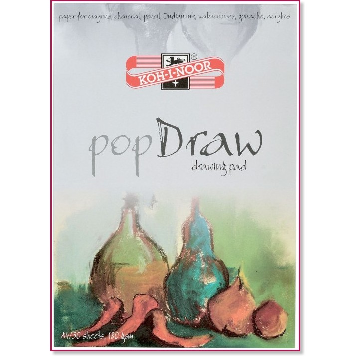    Koh-I-Noor pop Draw - 30 , 180 g/m<sup>2</sup> - 