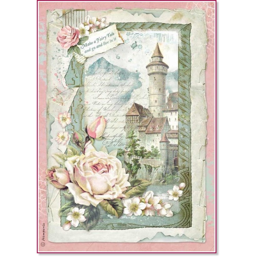 ��������� ������ Stamperia - ����� � ���� - A4 - 